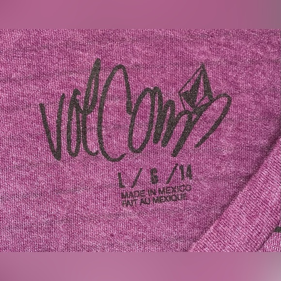 VolCom Striped V-Neck T-Shirt - Picture 2 of 6